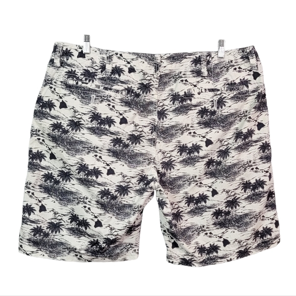 Arizona Vintage Y2K Spring Summer Island Hawaiian Print Vacation Style Short 42 - Picture 5 of 12